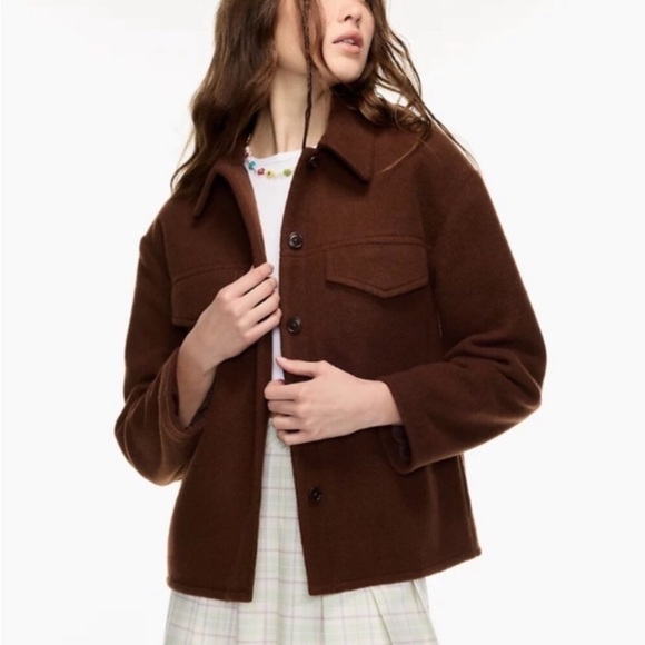 Aritzia Jackets & Blazers - Aritzia Sunday Best Sky Shacket Shirt Jacket